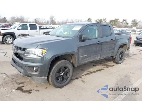 2017 Chevrolet Colorado Z71 from USA, damaged, VIN 1GCGTDEN4H1270677